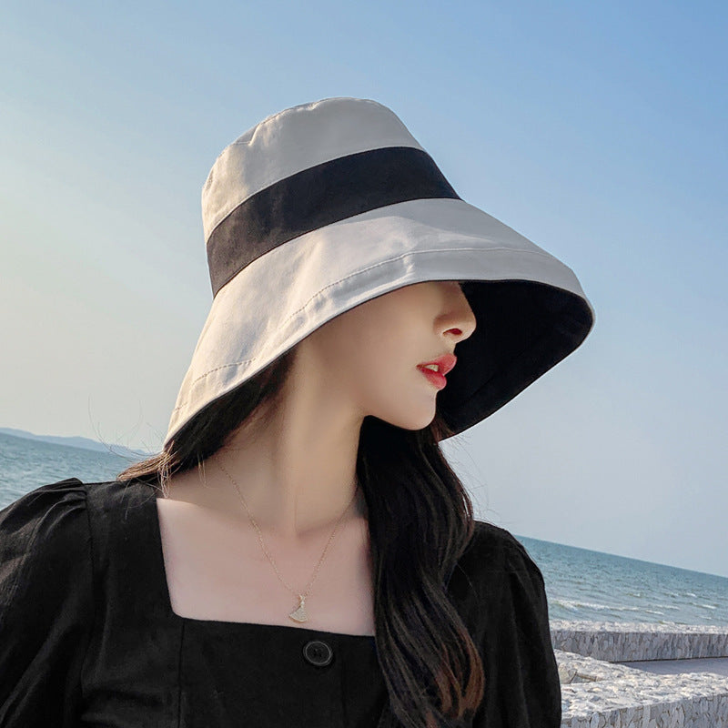 Double-Sided Fisherman Hat All-Match Uv Protection Sun Hat