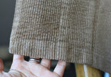 Literary Retro Loose Corduroy Casual Pants