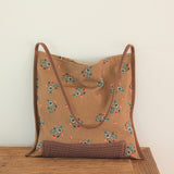 Niche Design Shoulder Canvas Bag Retro Style Bag