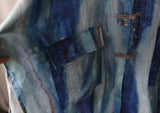 Autumn Ramie Literary Retro Medium And Long Loose Coat