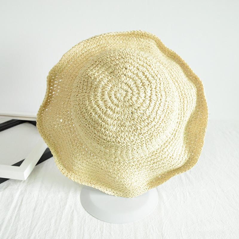 Summer Travel Sun Protection Foldable Straw Hat