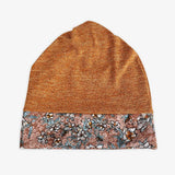 Winter Flower Lace Stitching Warm Hat
