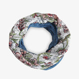 Winter Flower Lace Stitching Warm Hat