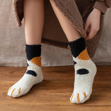 Women Warm Thick Winter with Velvet Indoor Socks