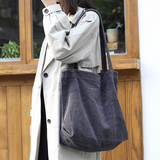 Fashionable Literary Simple Retro Corduroy Shoulder Bag