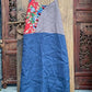 Women Ethnic Summer Patchwork Flower Button Vest Dress
