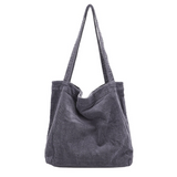 Fashionable Literary Simple Retro Corduroy Shoulder Bag