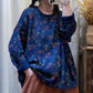 Women Casual Flower Knitted O-Neck Sweater